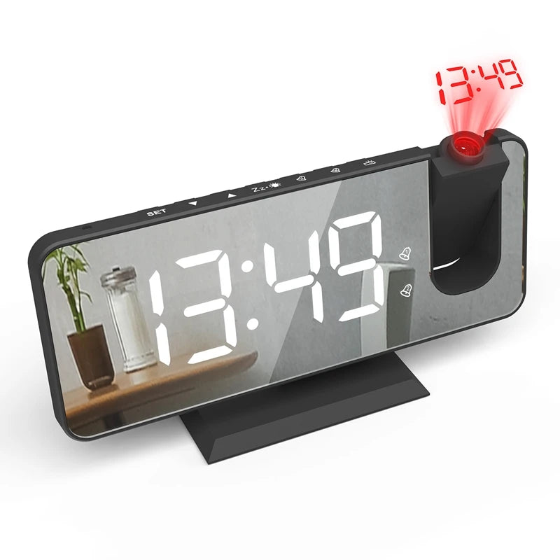 Smart pro LED Projection Alarm Clock